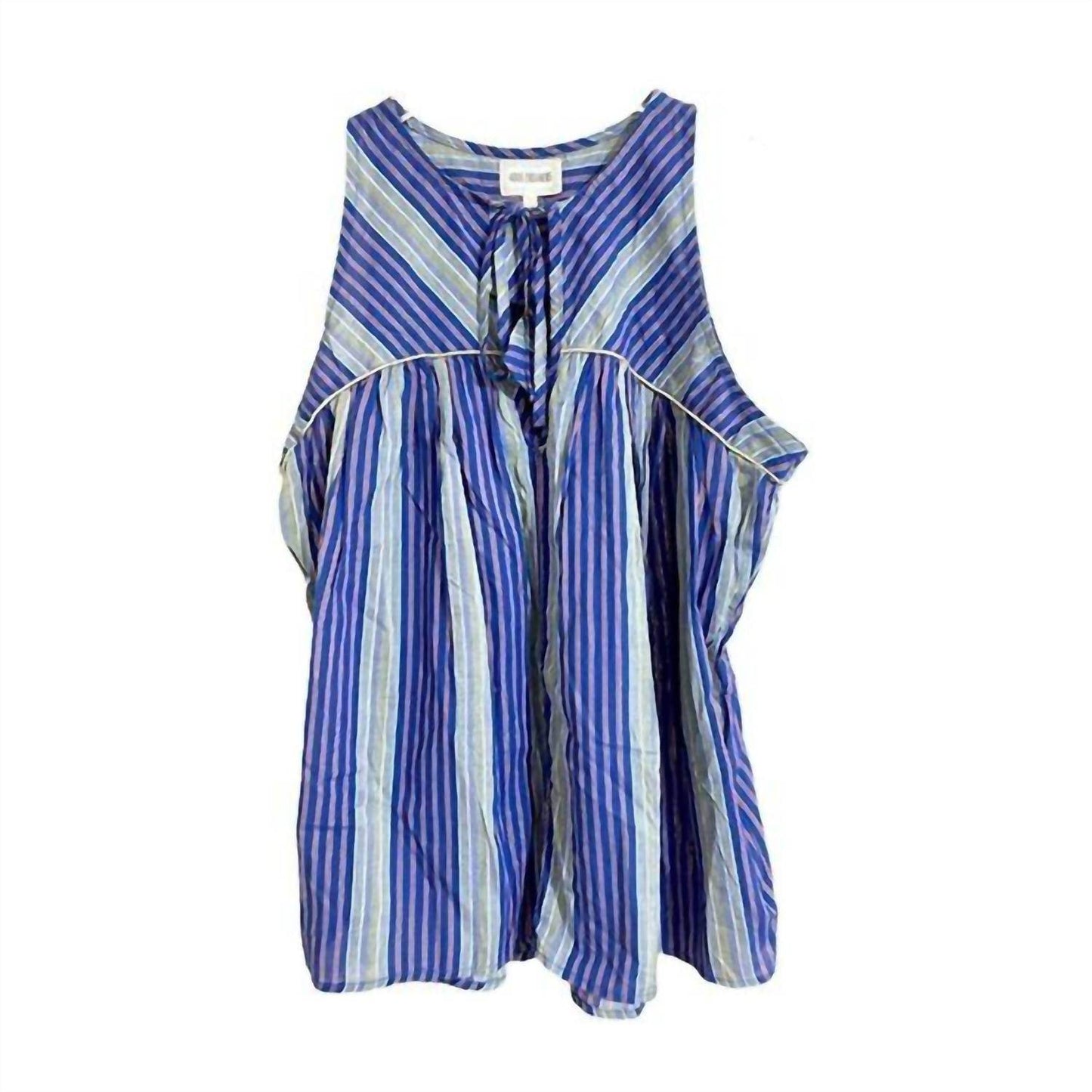4our Dreamers - Stripe Boho Peasant Top - Rack Hunt -