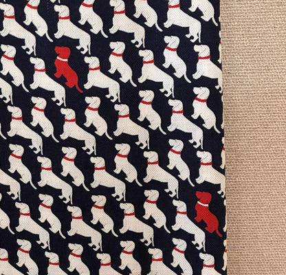 Dog Printed Cashmere Scarf