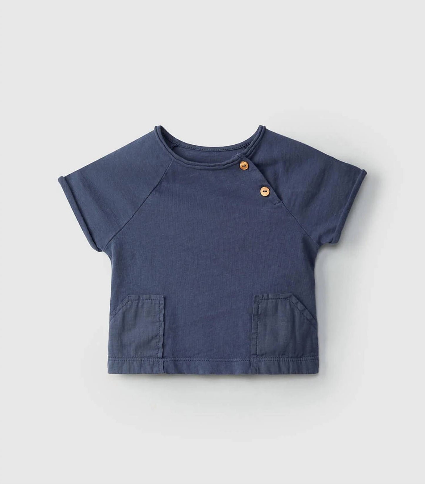 Baby Boys T-shirt & Ribbed Shorts Set