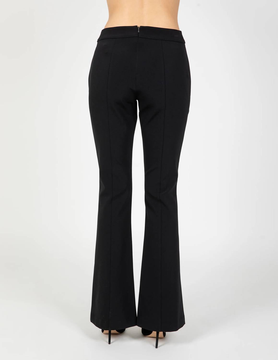 Miracle Stretch Flared Pintuck Pants