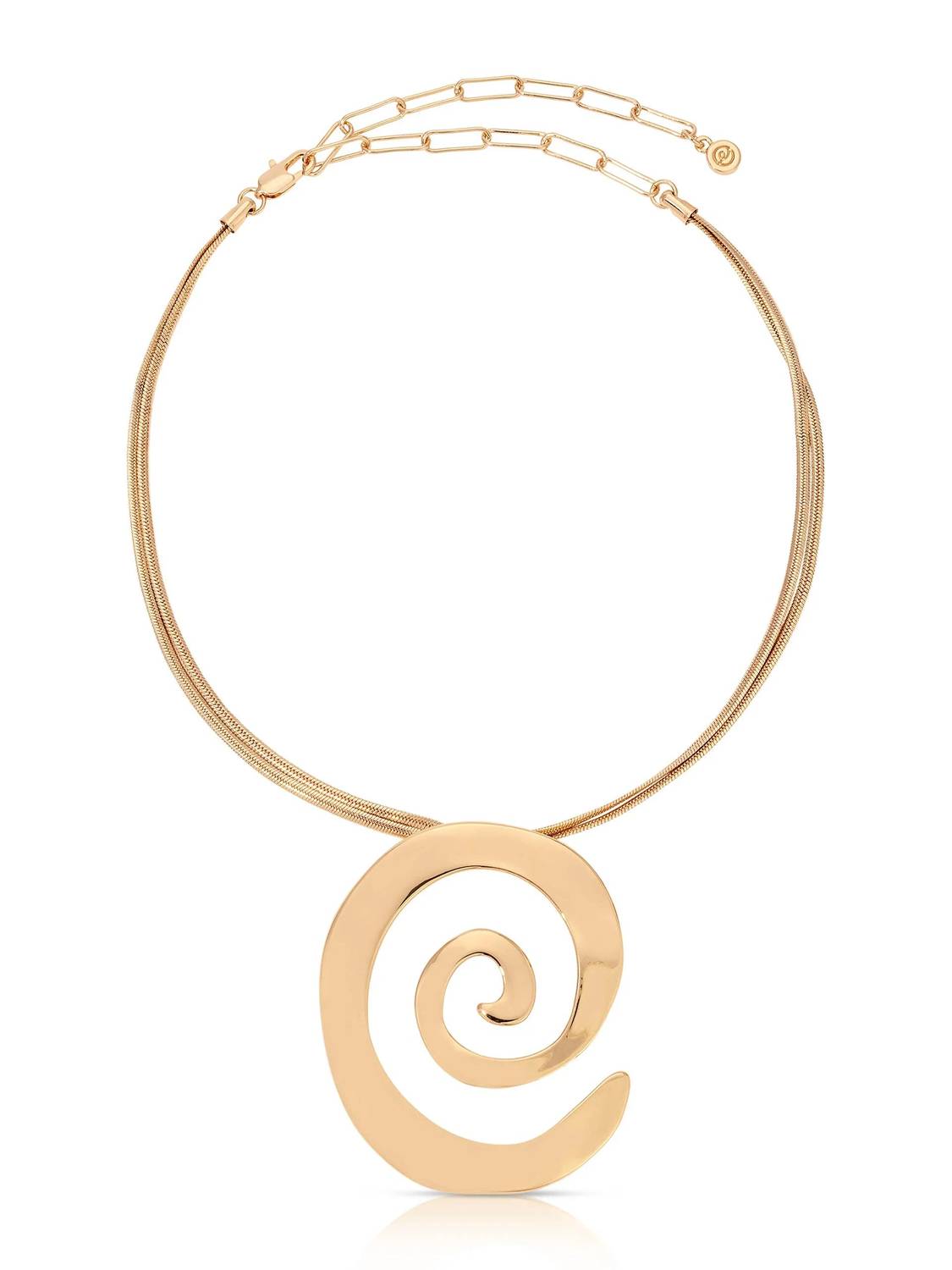 Women's Aura Swirl Necklace