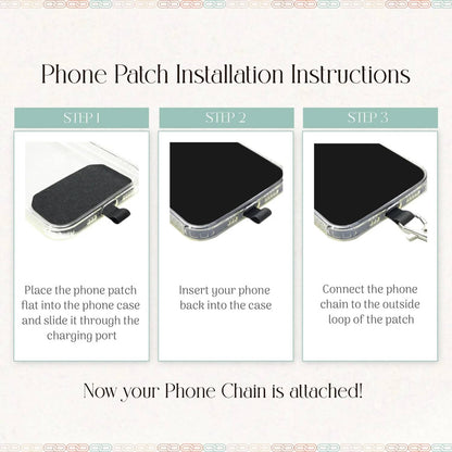 Woven Chain On Phone Wristlet