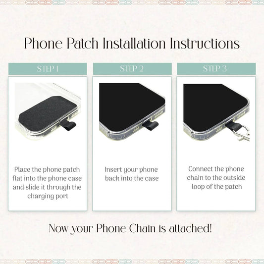 Woven Chain On Phone Wristlet