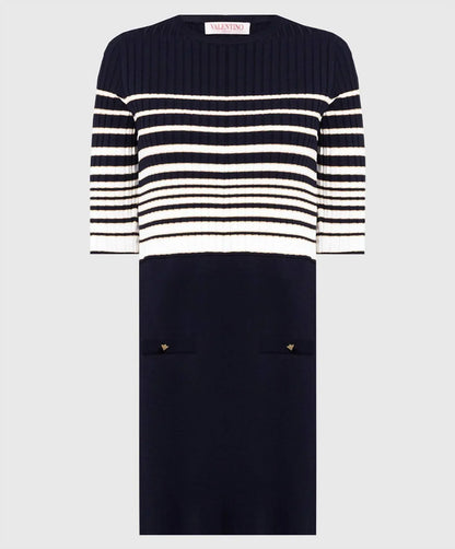 Valentino - Viscose And Lurex Dress - Rack Hunt