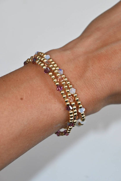 Women's Crystal By The Yard Bracelet