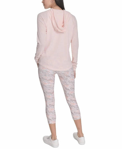 Performance Ruched-sleeve Zip Hoodie