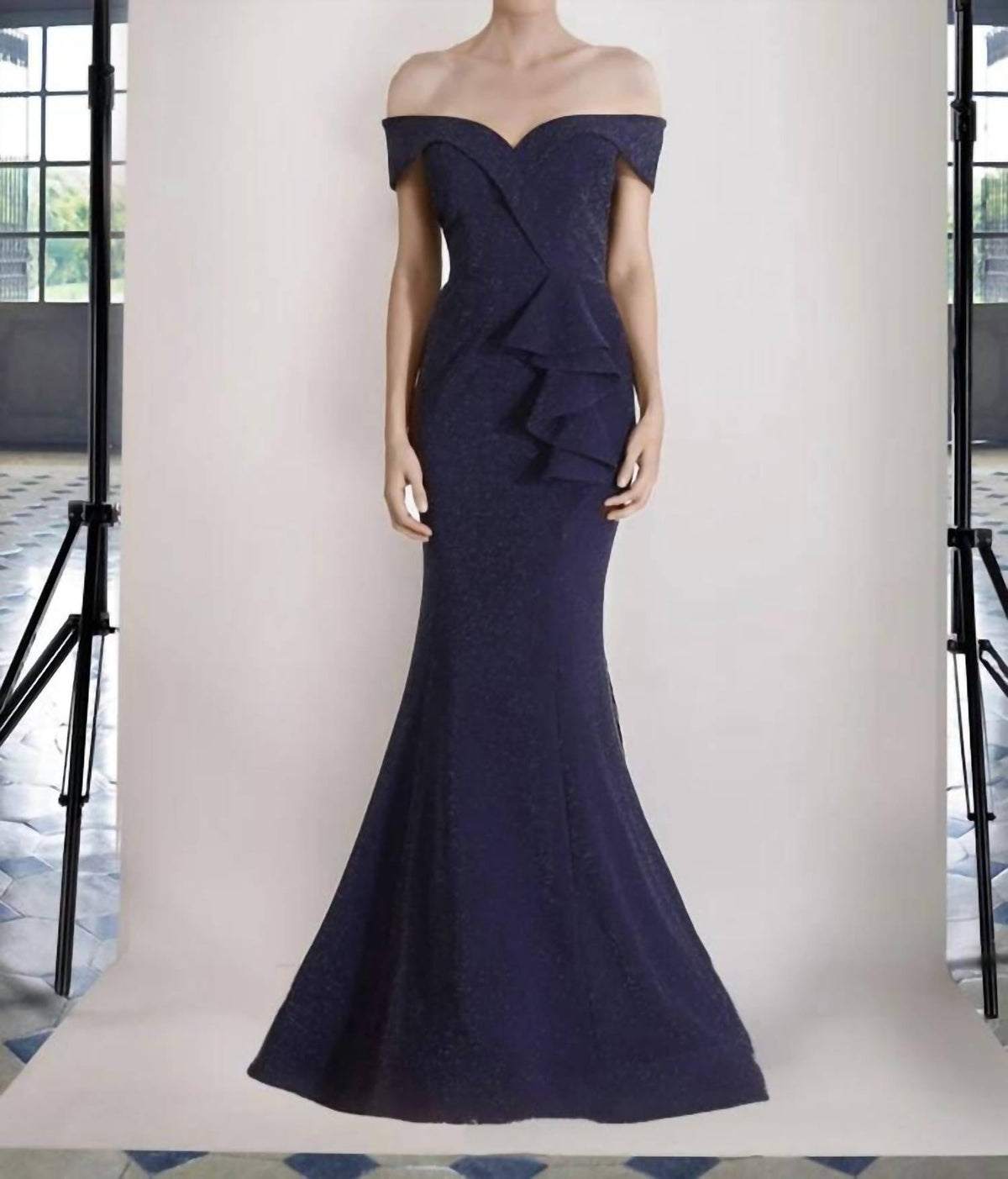 Strapless Evening Dress