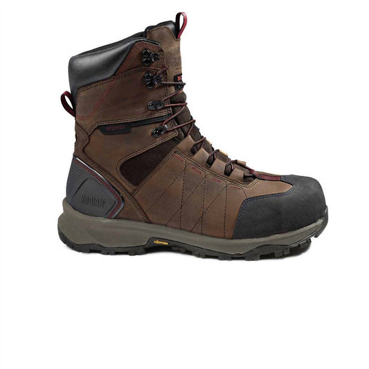 Men's Ice Conqueror Waterproof Composite Toe Winter Safety Work Boots