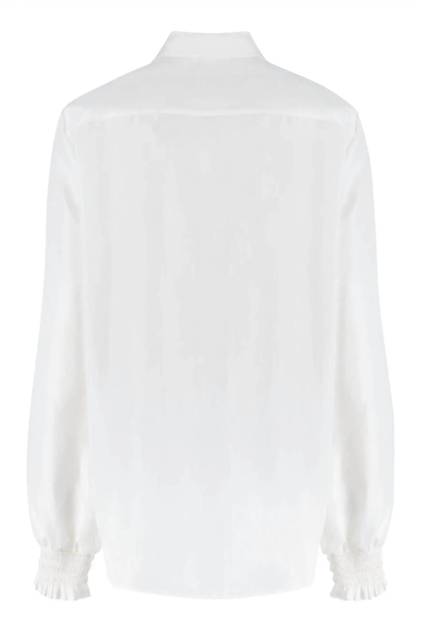 Boutique Moschino - Women's Pleated Satin Blouse - Rack Hunt