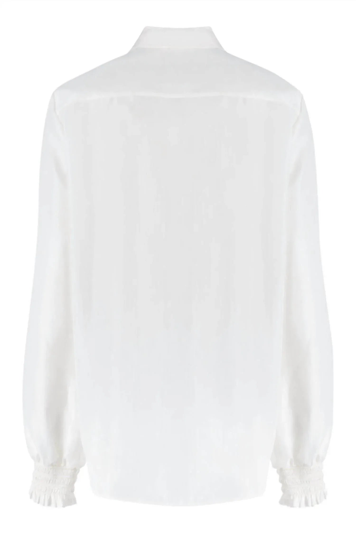 Boutique Moschino - Women's Pleated Satin Blouse - Rack Hunt