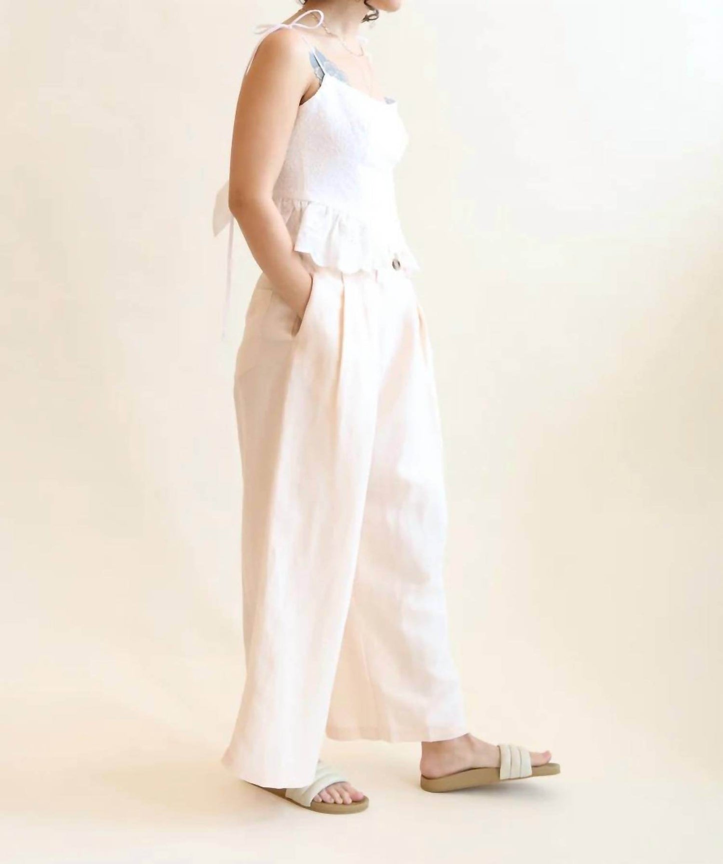 Meadows - Sanne Wide Leg Trouser - Rack Hunt