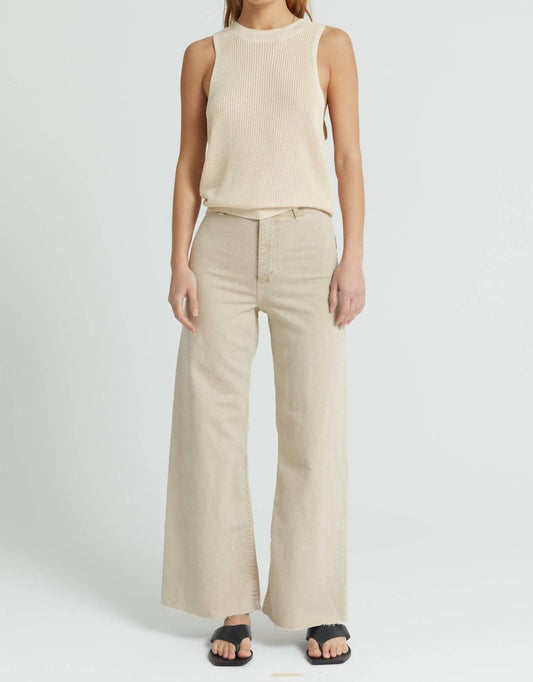 Women's Ribbed Knit Sleeveless Top