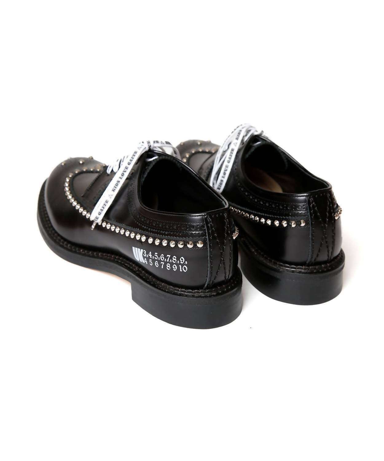 Kids Love Gaite - Men's Studded Wingtip Lace Up Shoes - Rack Hunt -