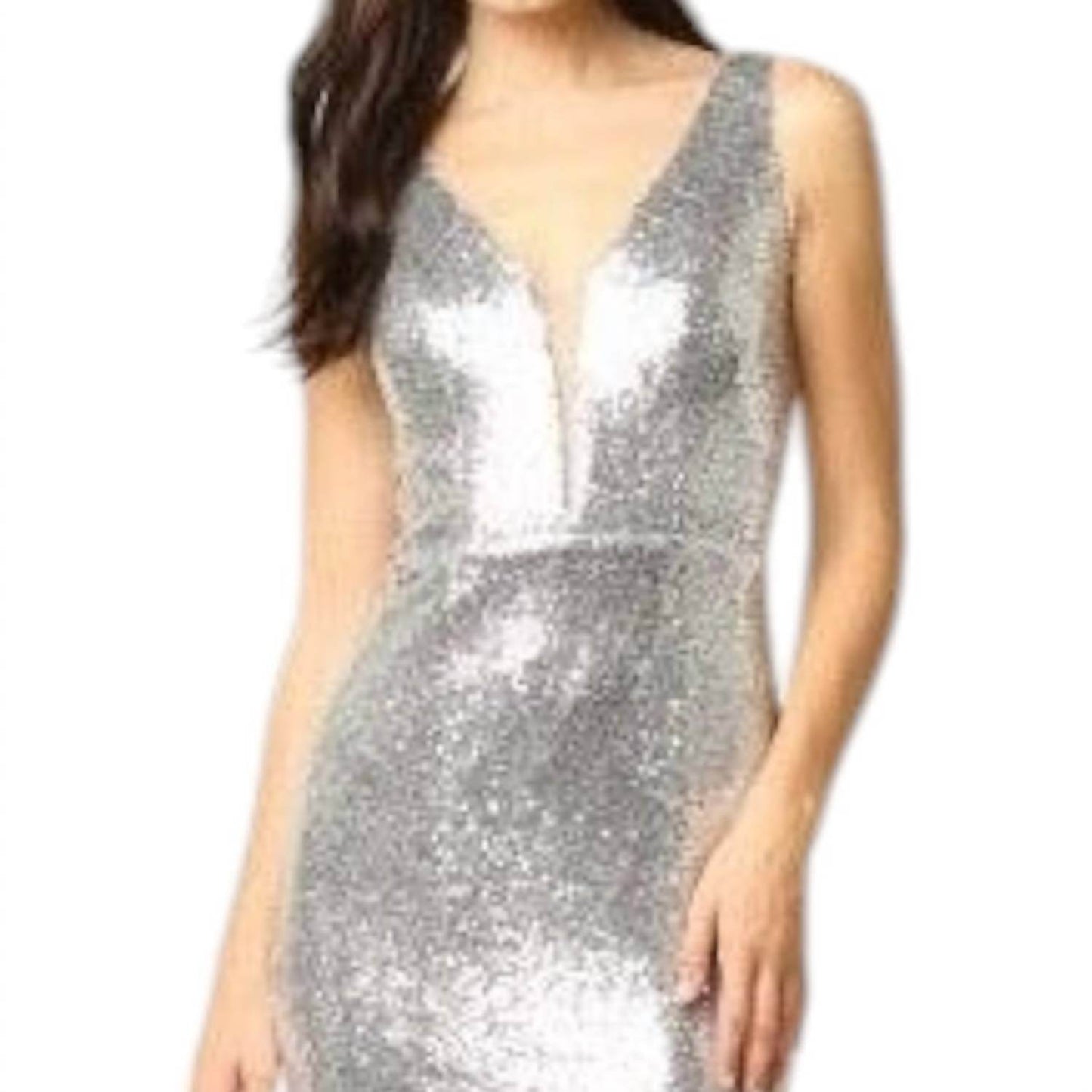 17 Young Dress - Brooklyn Gown: Long Formal Sequin Gown - Rack Hunt -