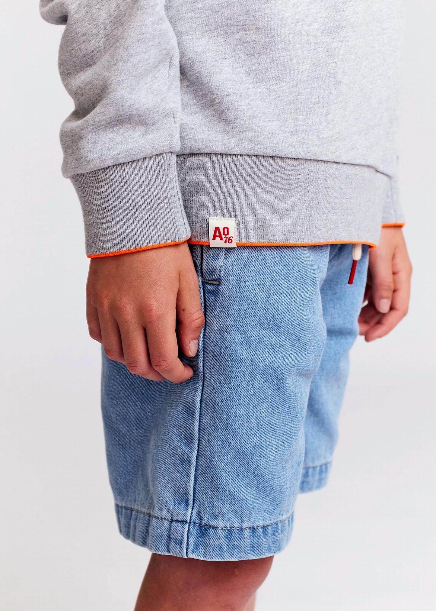 AO76 - Kids Louis Jean Shorts - Rack Hunt -