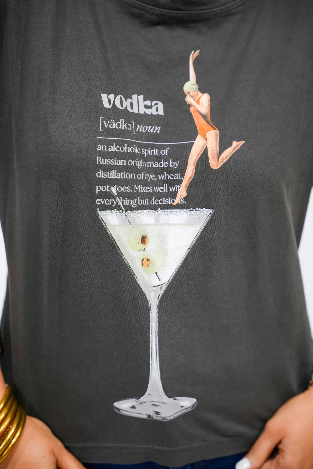 Vodka Jump Hi-lo Tee