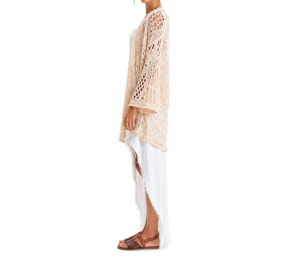 Nature Texture Long-sleeve Cardigan