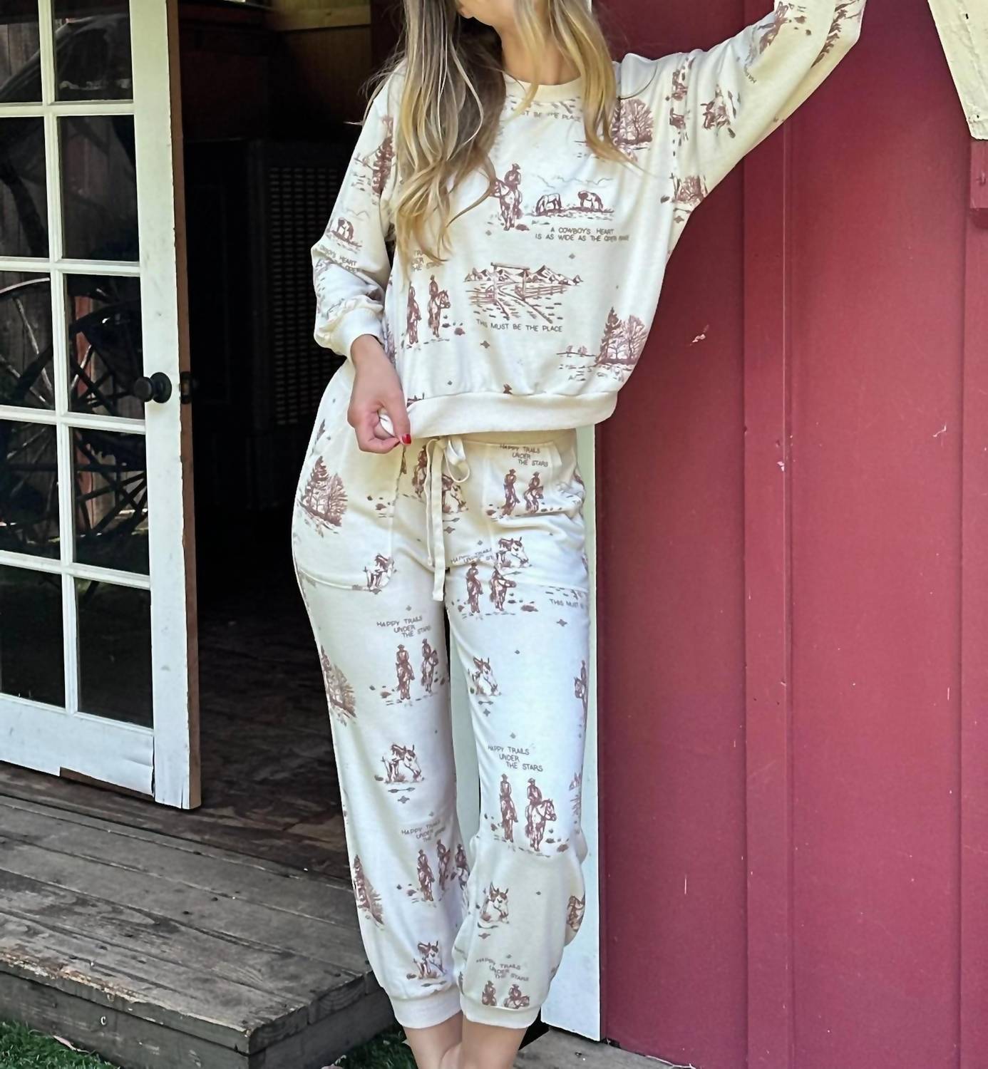 Cozy Pull On Sweatpant