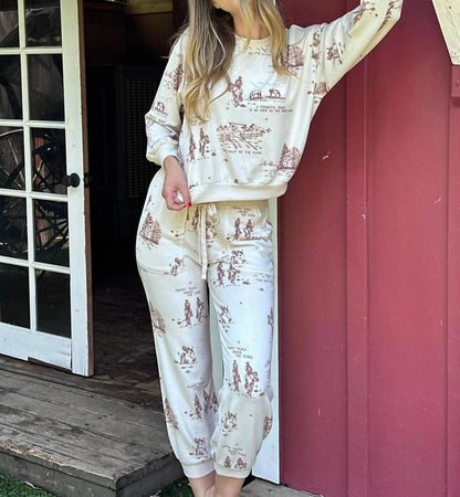 Cozy Pull On Sweatpant