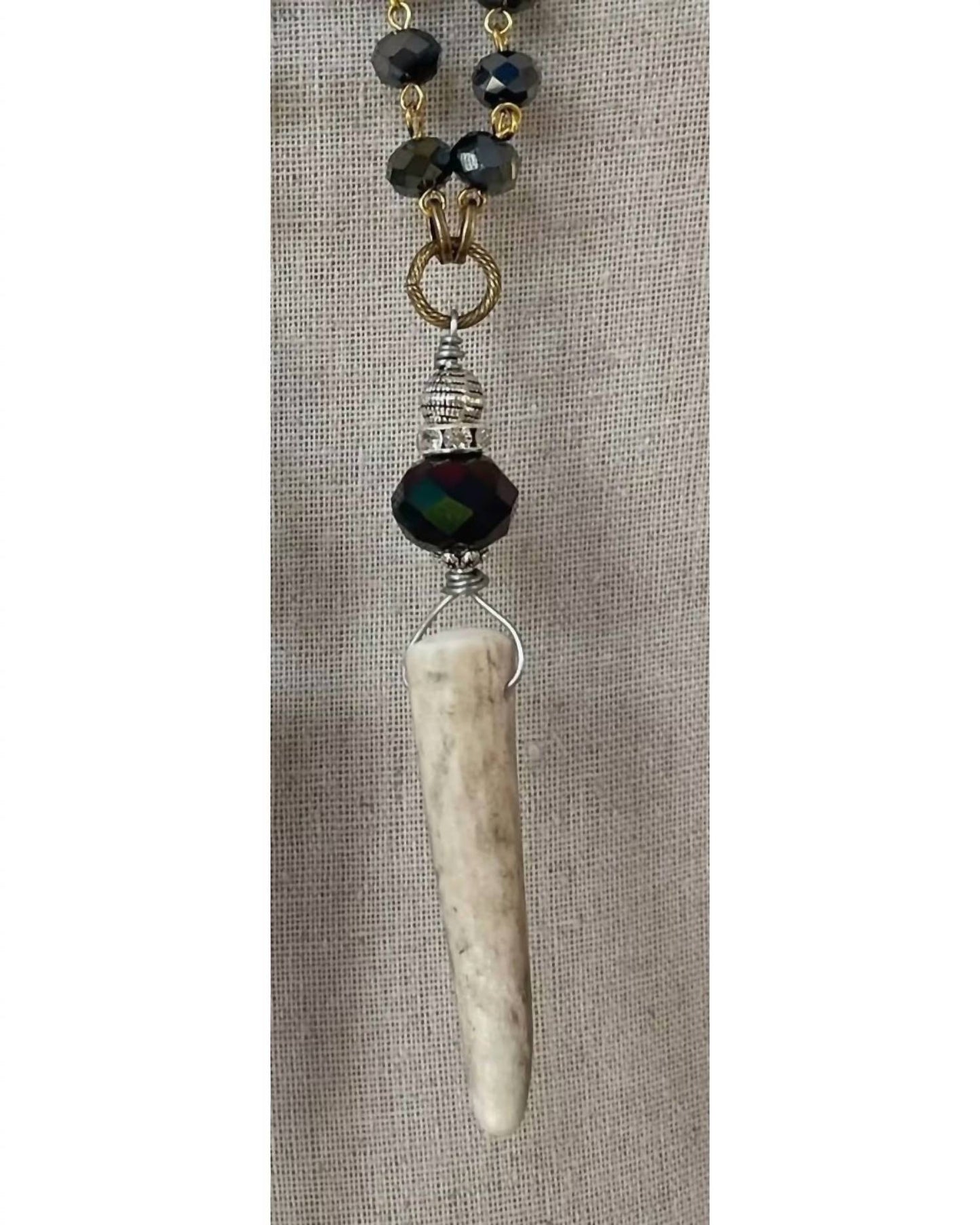 Women's Deer Antler Necklace