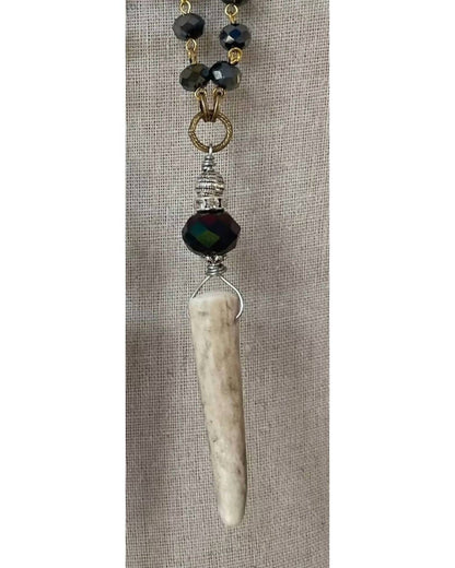 Women's Deer Antler Necklace