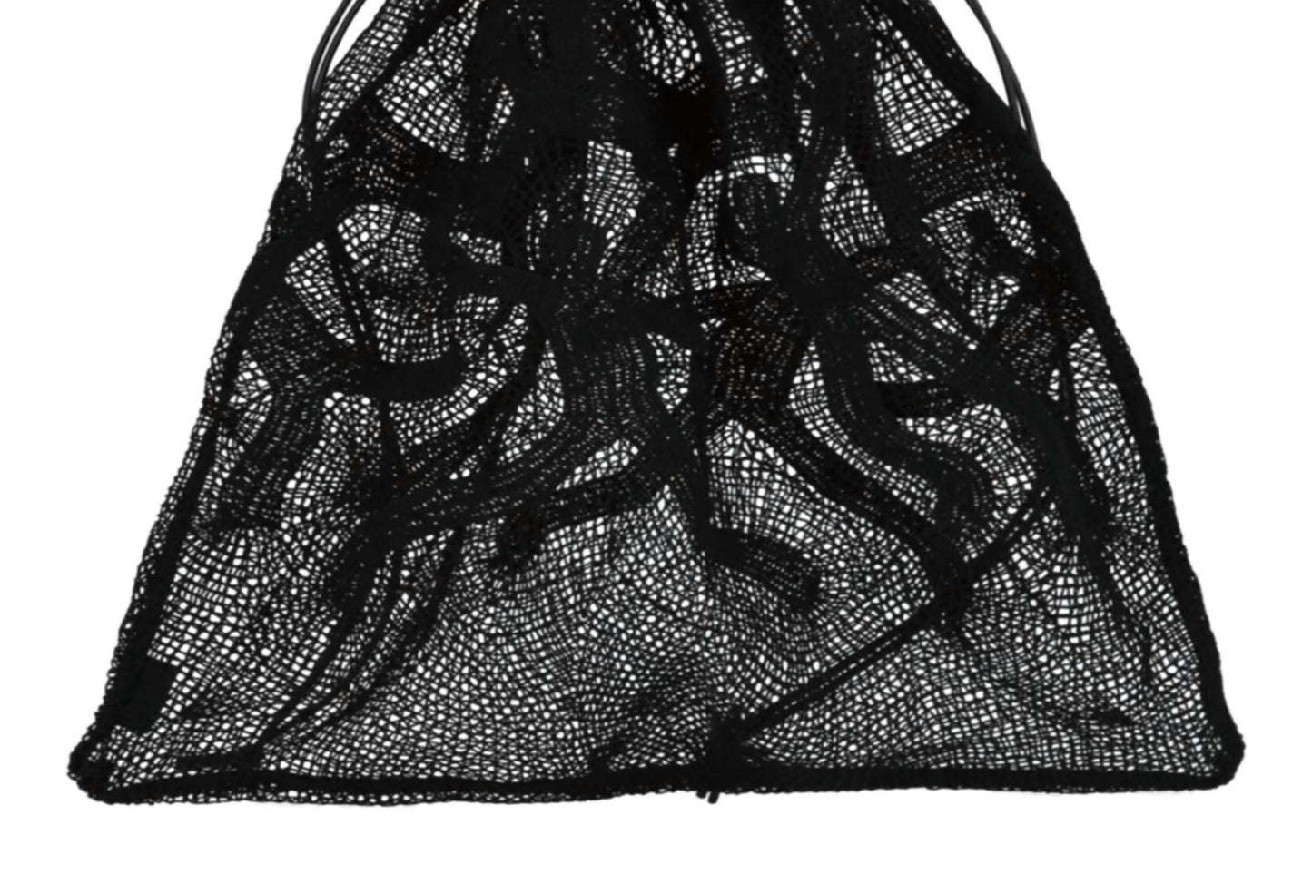 Women's Bolso Mesh Drawstring Pouch
