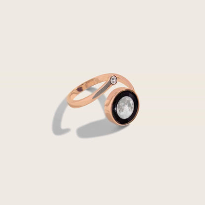 Women's Cosmic Spiral Adjustable Ring