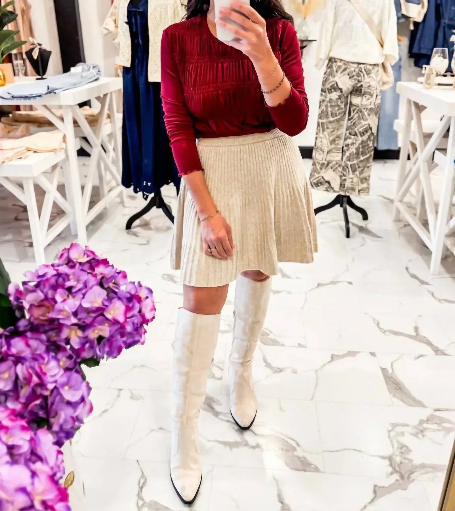 Sunday Edition - Women's Biscotti Ribbed Mini Skirt - Rack Hunt