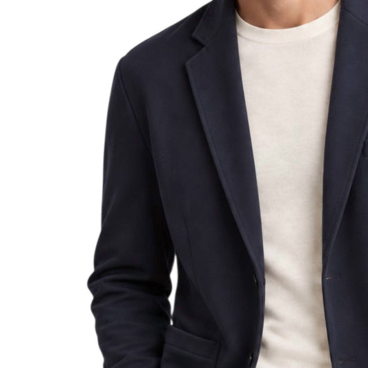 Men's Jersey Style Unstructured Blazer