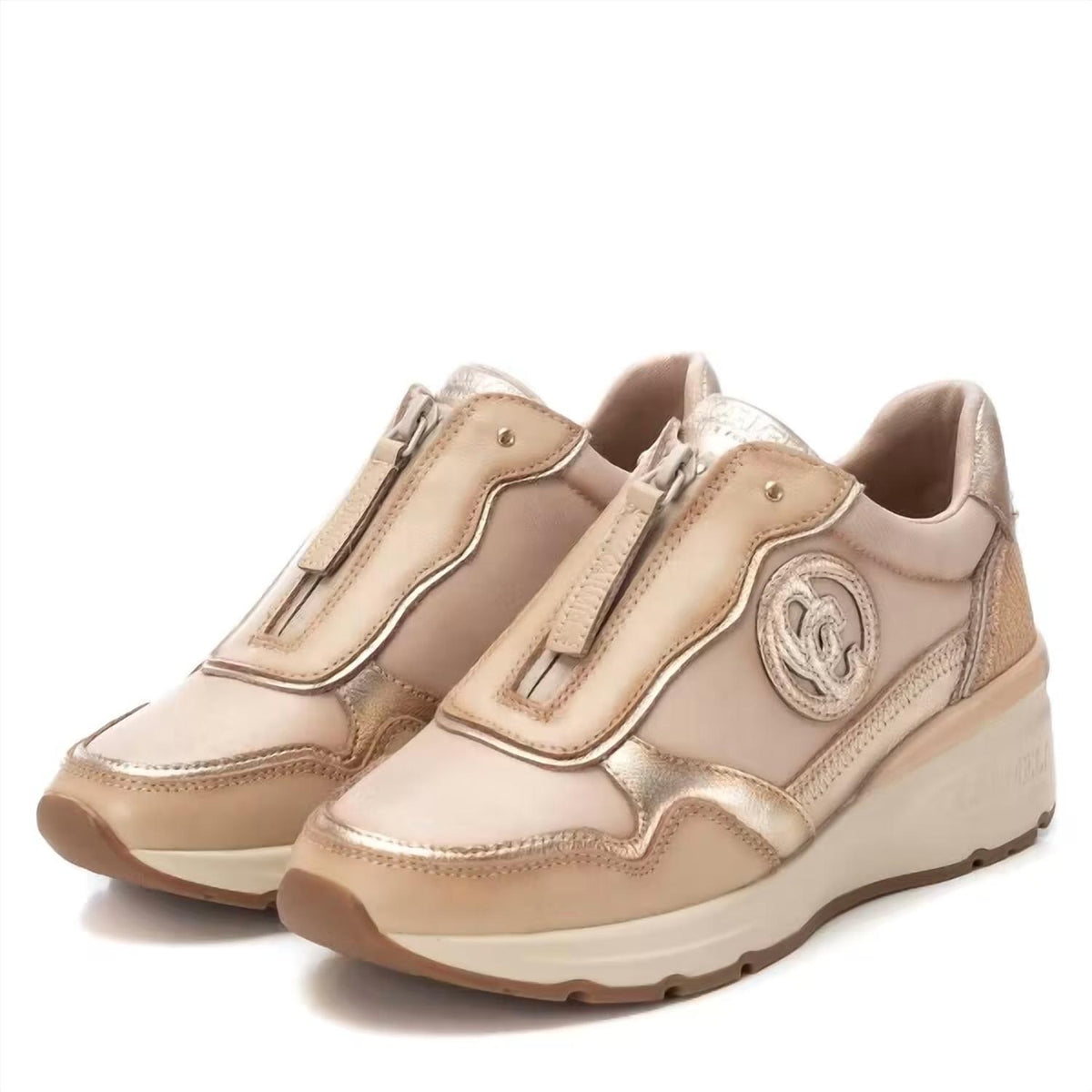 Women's 161830 Leather Casual Sneakers