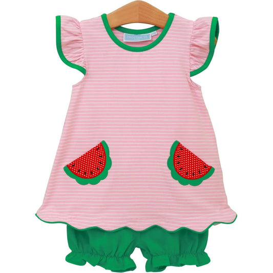Girls One In A Melon Bloomer Set