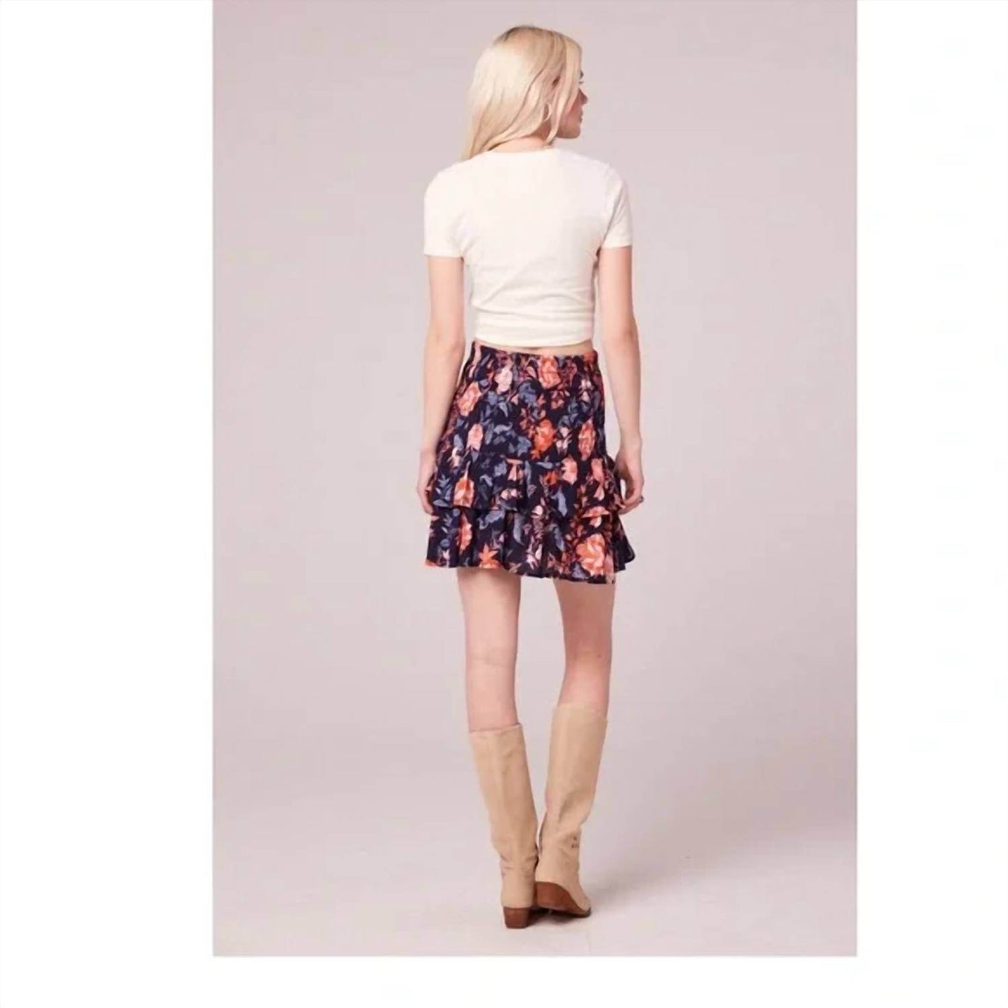 B.O.G. Collective - Floral Fanatic Mini Skirt - Rack Hunt -