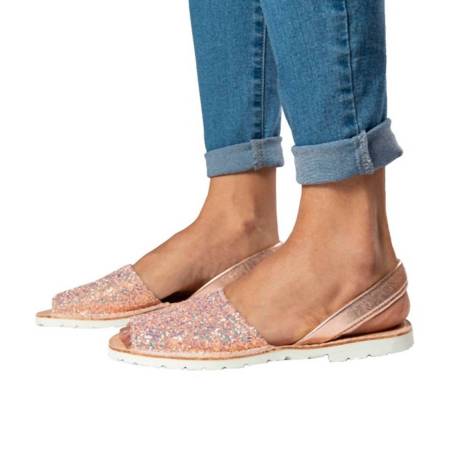 Numa by Spanians - Women's Glitter Avarca Sandals - Rack Hunt