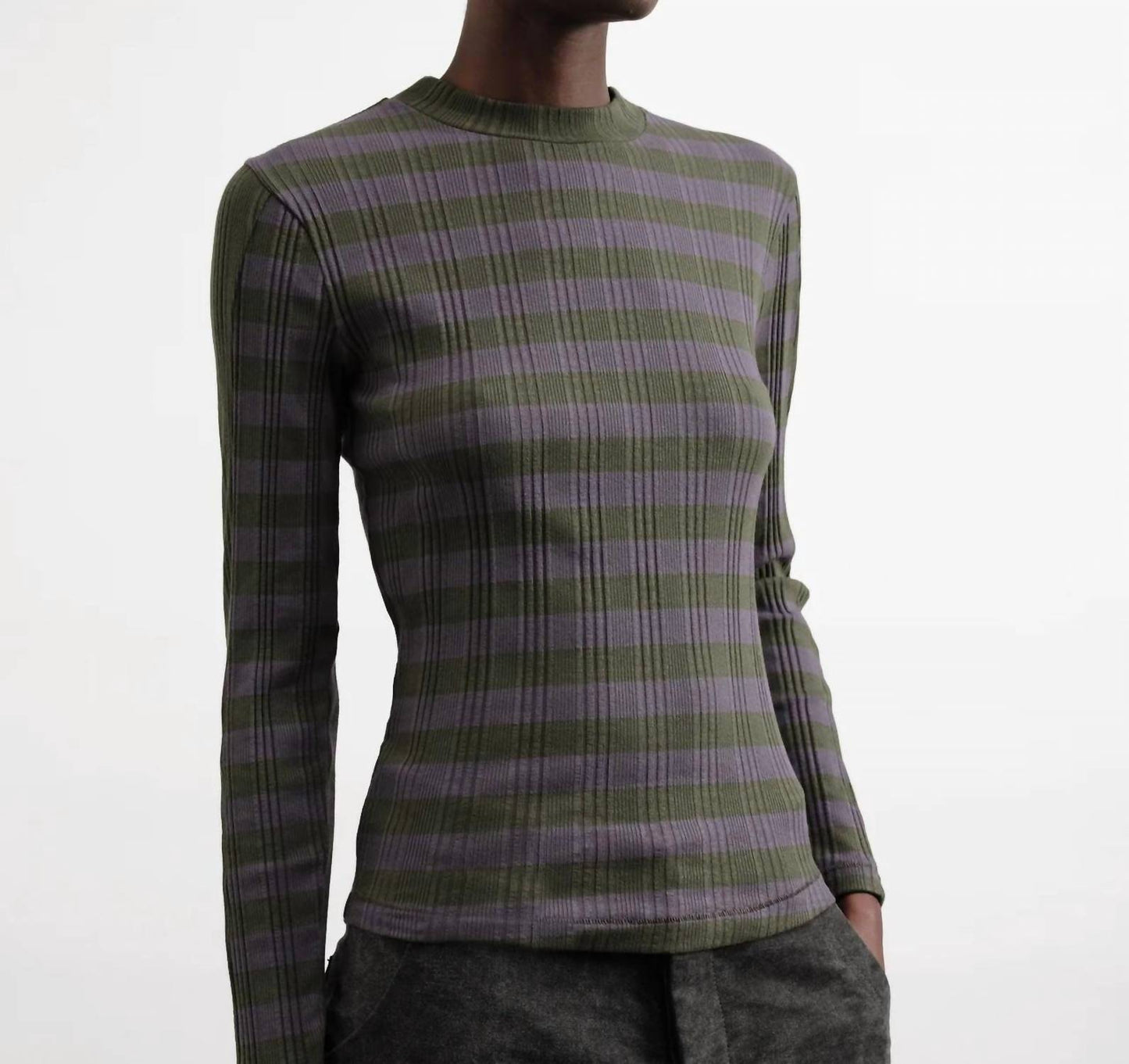High Rains Striped Top