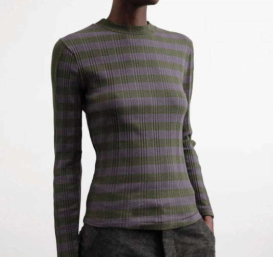 High Rains Striped Top