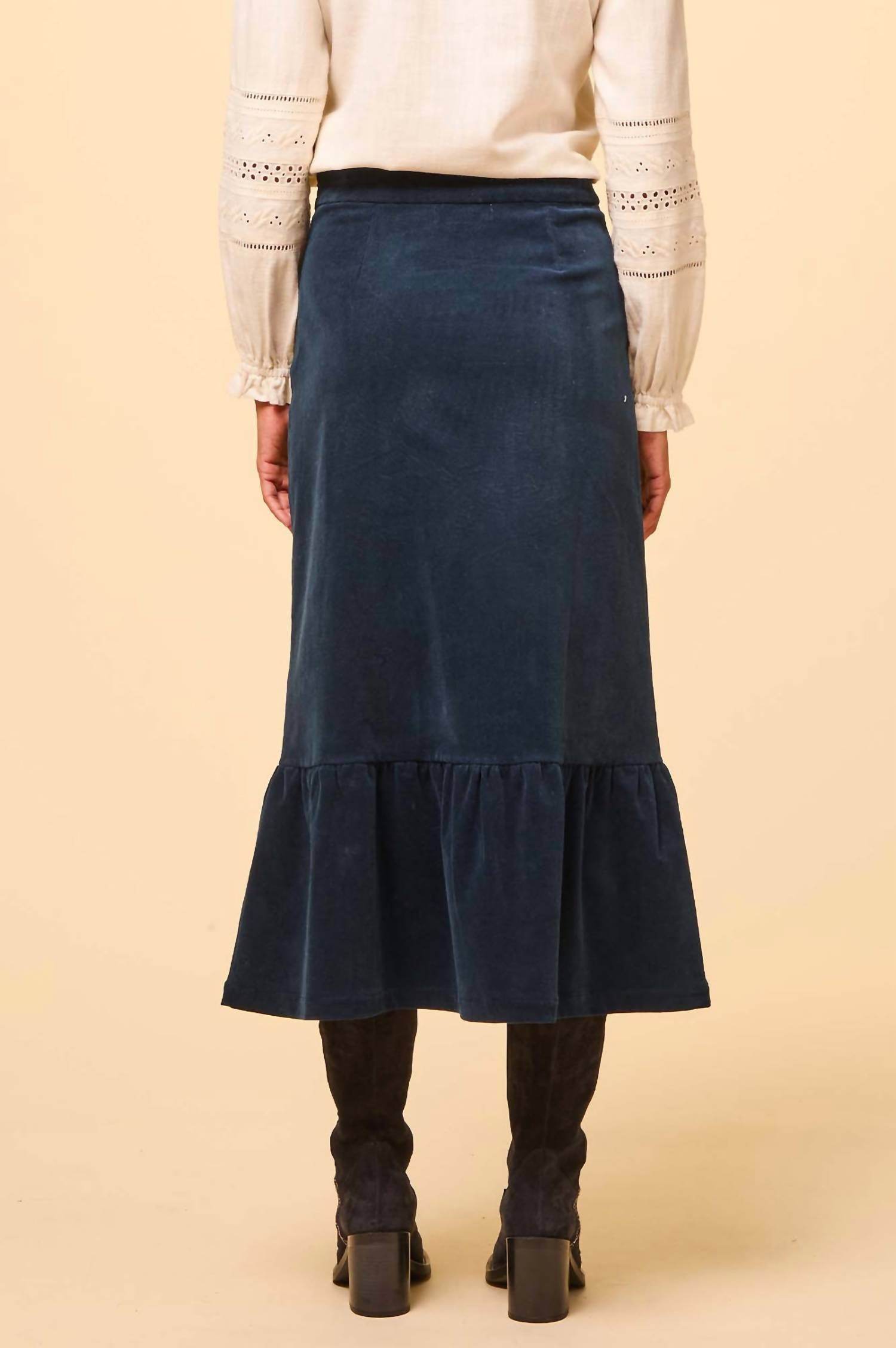 Aspiga - Lori Stretch Corduroy Skirt - Rack Hunt -