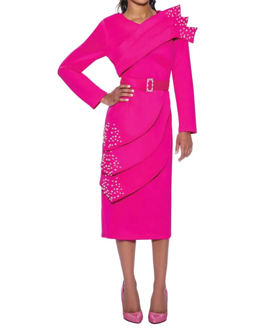 Sage & Clare - Embellished Belted Dress - Rack Hunt