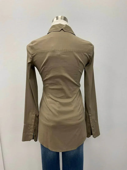 Jordan Louis - Long Sleeves SAVILE cotton stretch shirt - Rack Hunt