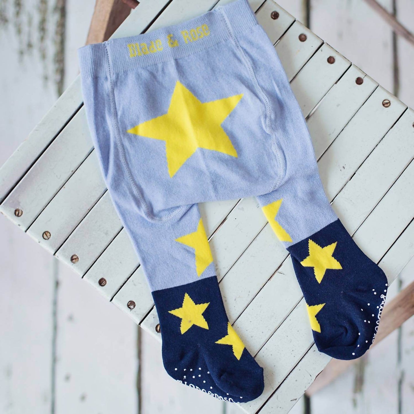 Blade and Rose - Baby Boys Tights With Stars - Rack Hunt -