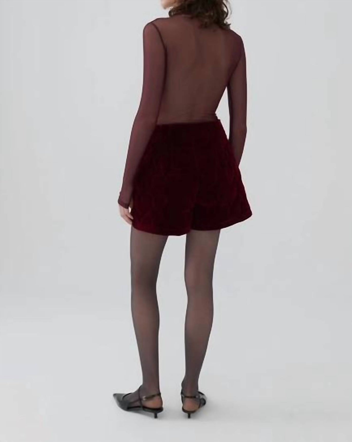 Quilted Mini Shorts