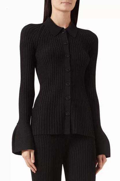 Olena Rib-knit Top