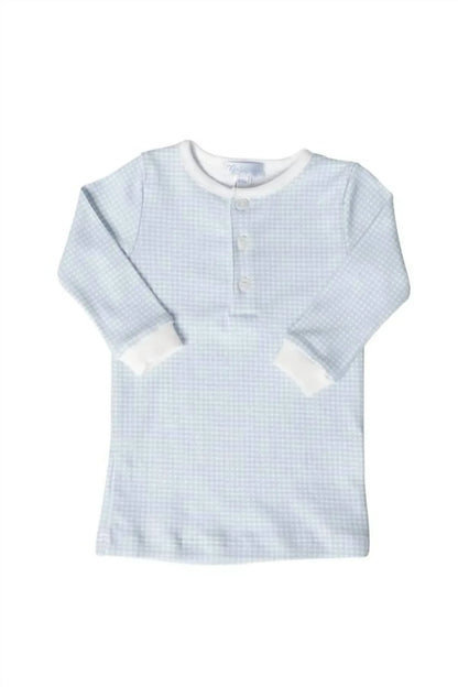 Nella Pima - Kids Gingham Baby Pajamas Set - Rack Hunt