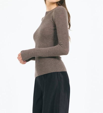 Bristol Merino Crewneck Top