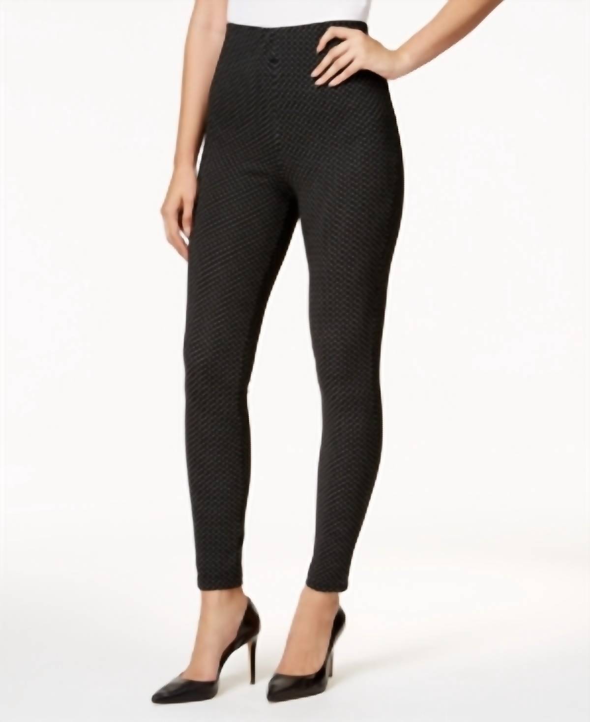 Shaping Pique Knit Smoothing Leggings