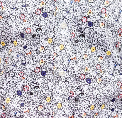 Buncha Buttons Short Sleeve Button Down Shirt