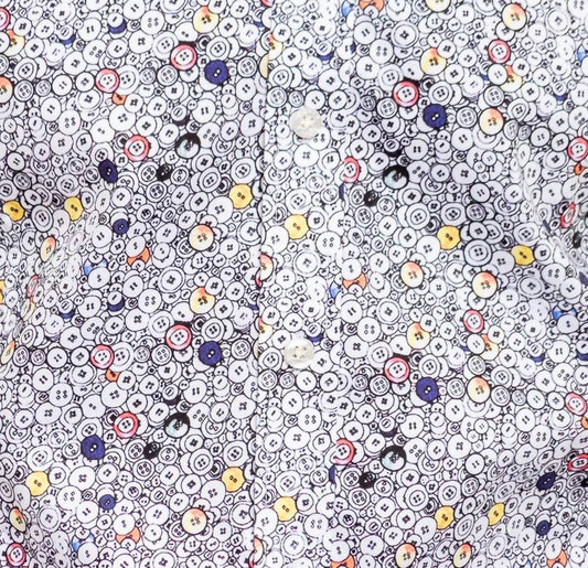 Buncha Buttons Short Sleeve Button Down Shirt