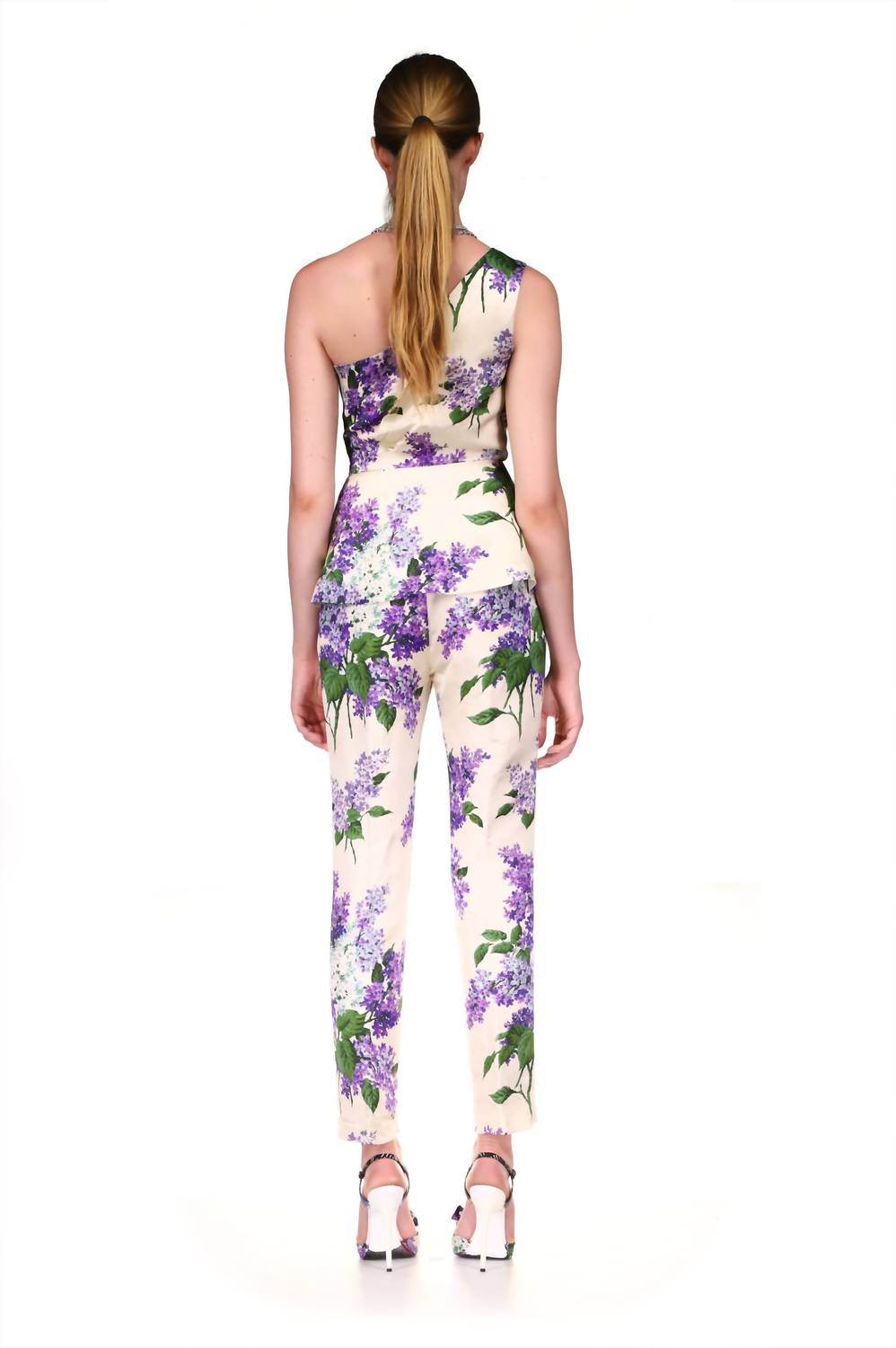 Libertine - Lilac Garden Slim Trouser - Rack Hunt -