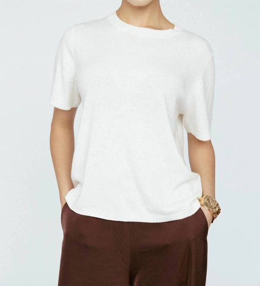 Cashmere Blend Tee
