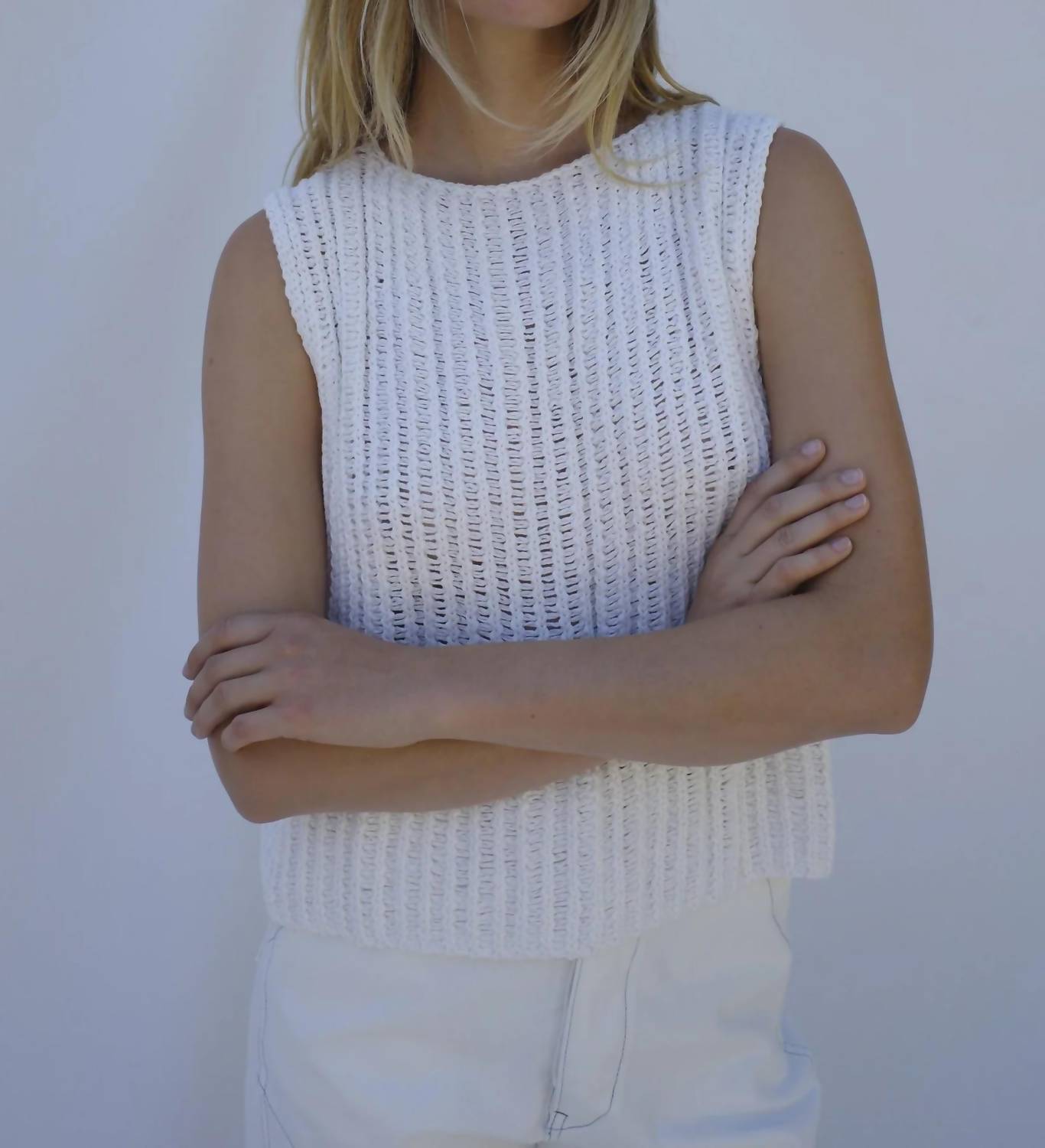 ORLA KNIT SHELL TOP
