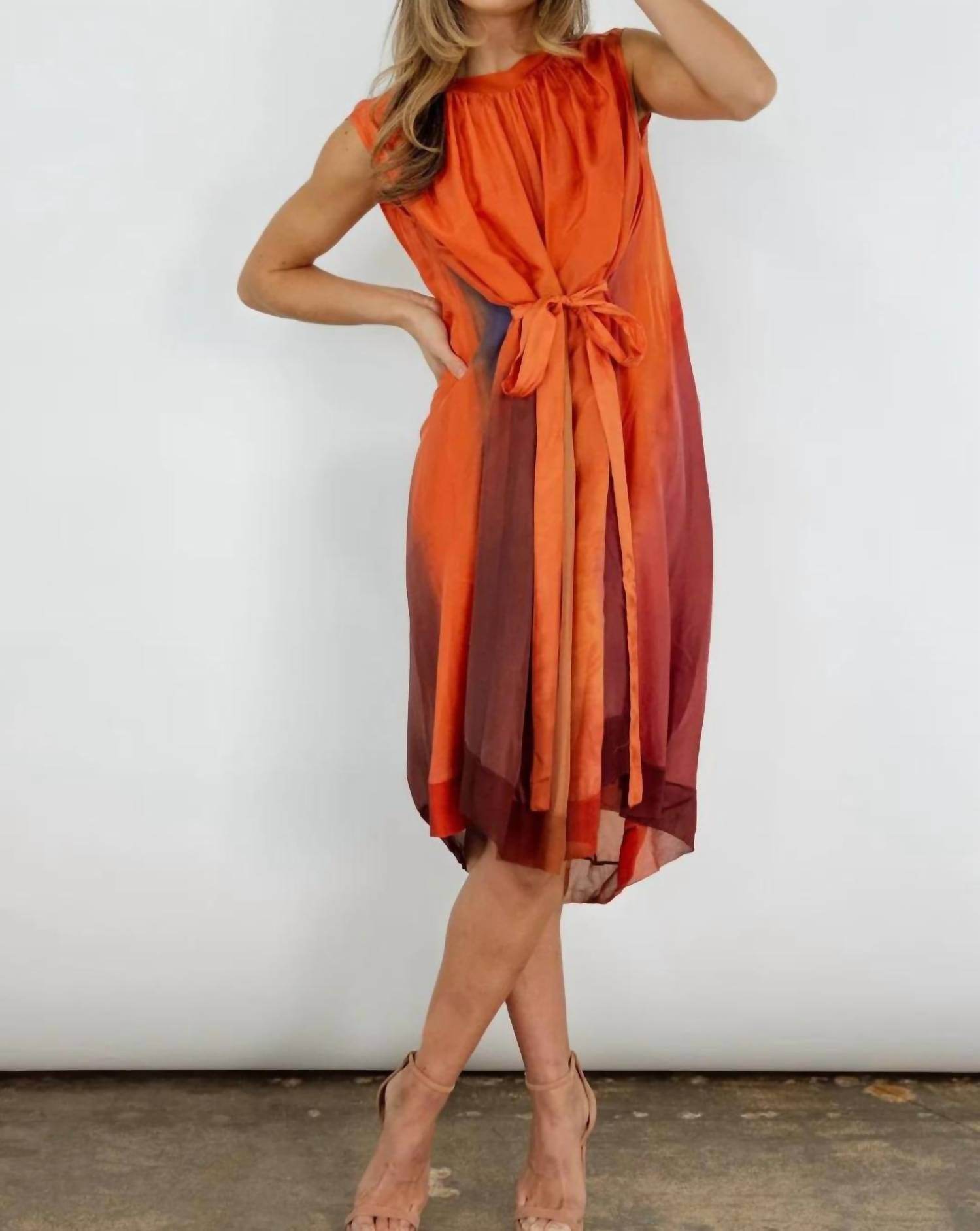 Viviana Uchitel - Sleeveless Midi Dress - Rack Hunt -